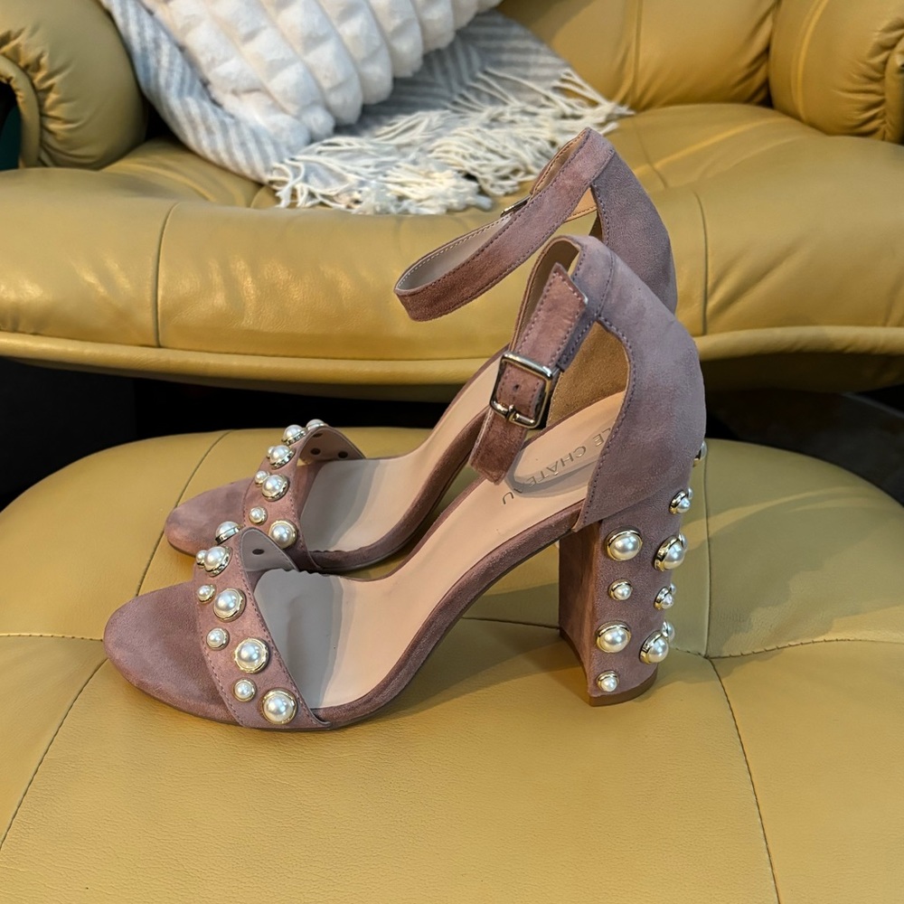 Le Chateau Pearl Sandal Heels